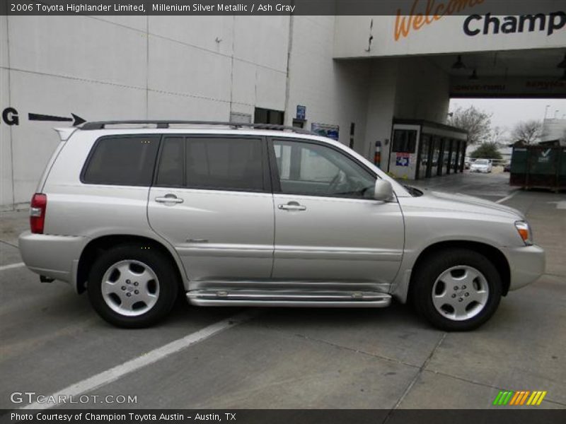 Millenium Silver Metallic / Ash Gray 2006 Toyota Highlander Limited