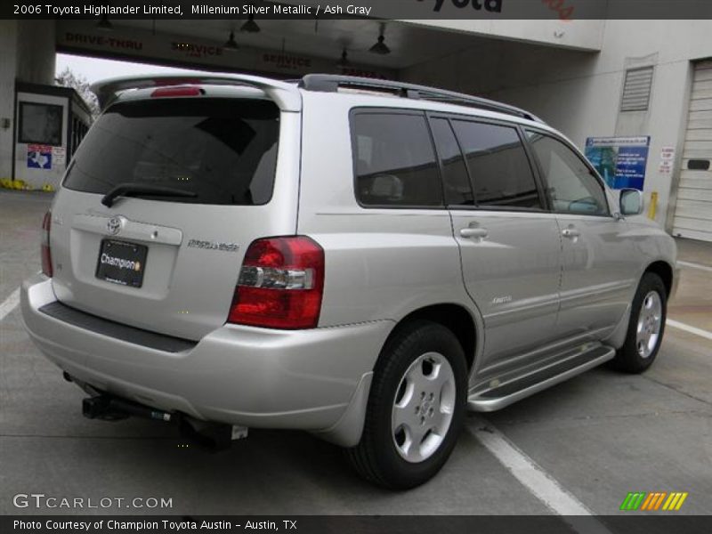 Millenium Silver Metallic / Ash Gray 2006 Toyota Highlander Limited