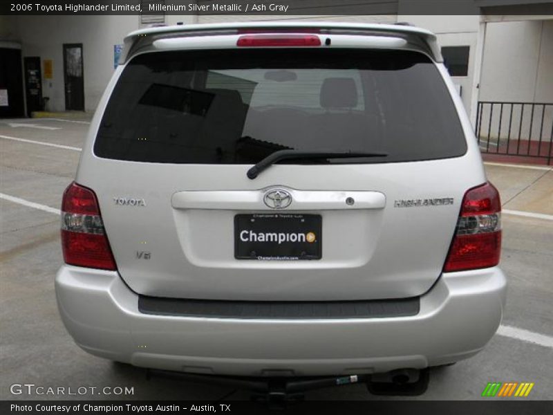 Millenium Silver Metallic / Ash Gray 2006 Toyota Highlander Limited
