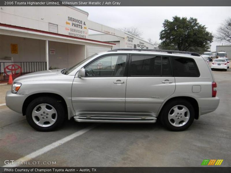 Millenium Silver Metallic / Ash Gray 2006 Toyota Highlander Limited