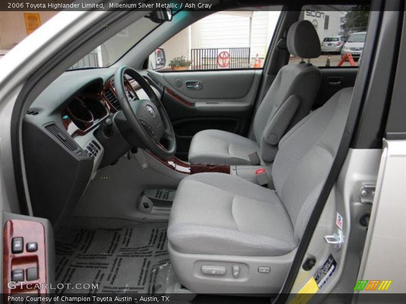 Millenium Silver Metallic / Ash Gray 2006 Toyota Highlander Limited