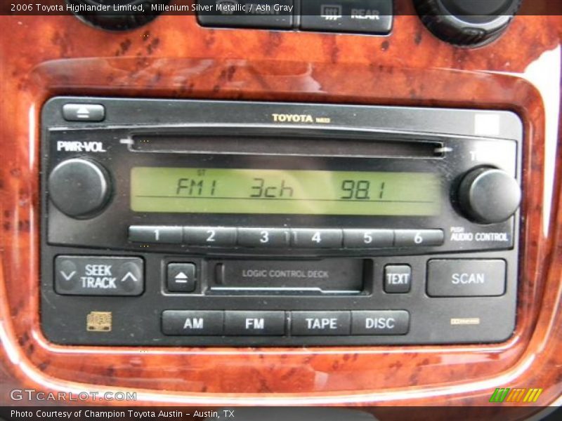 Millenium Silver Metallic / Ash Gray 2006 Toyota Highlander Limited