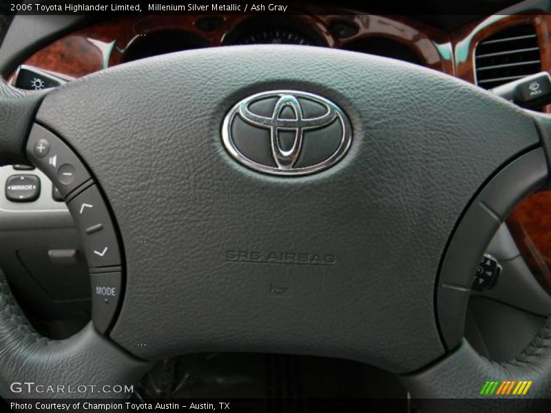 Millenium Silver Metallic / Ash Gray 2006 Toyota Highlander Limited