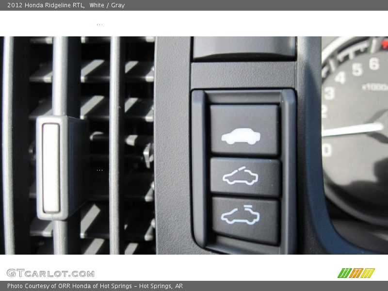 White / Gray 2012 Honda Ridgeline RTL