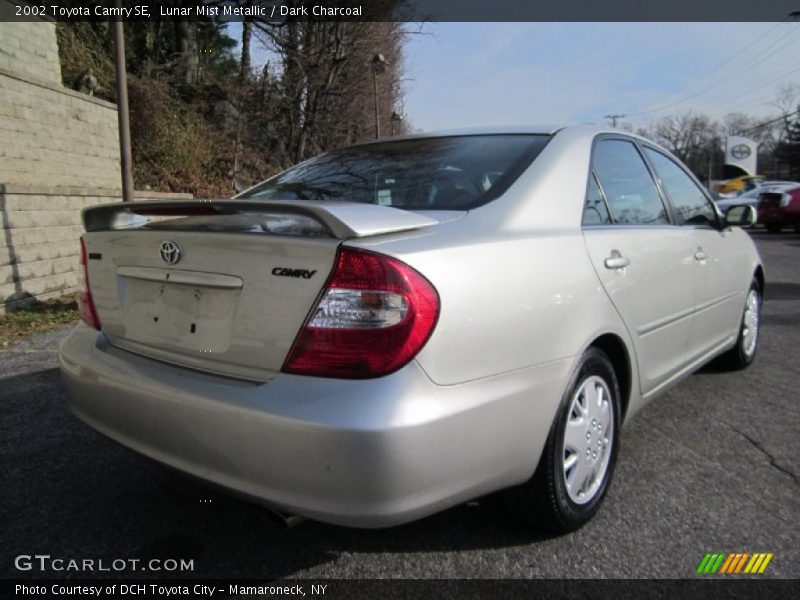 Lunar Mist Metallic / Dark Charcoal 2002 Toyota Camry SE