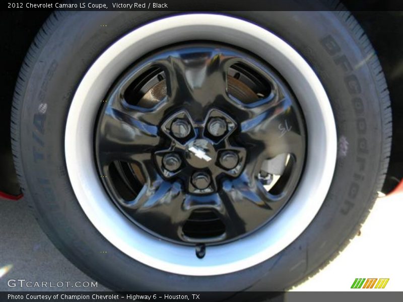 Victory Red / Black 2012 Chevrolet Camaro LS Coupe