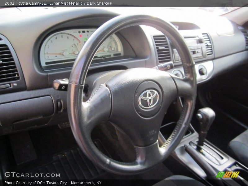 Lunar Mist Metallic / Dark Charcoal 2002 Toyota Camry SE