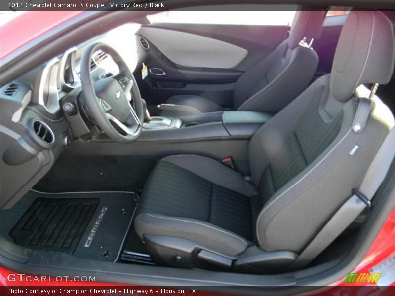 Victory Red / Black 2012 Chevrolet Camaro LS Coupe
