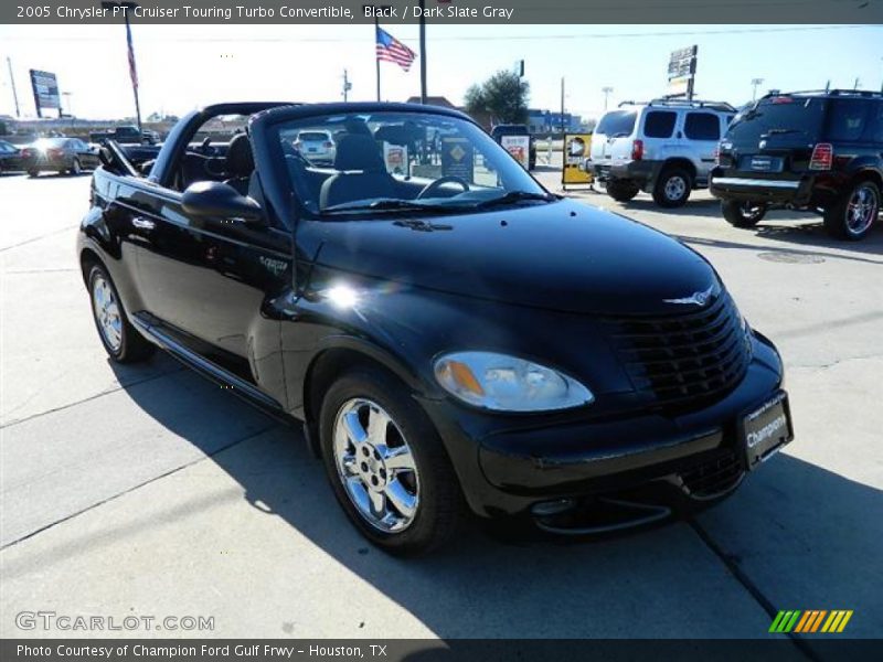 Black / Dark Slate Gray 2005 Chrysler PT Cruiser Touring Turbo Convertible