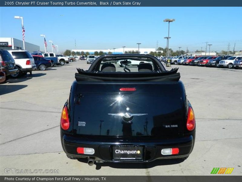 Black / Dark Slate Gray 2005 Chrysler PT Cruiser Touring Turbo Convertible