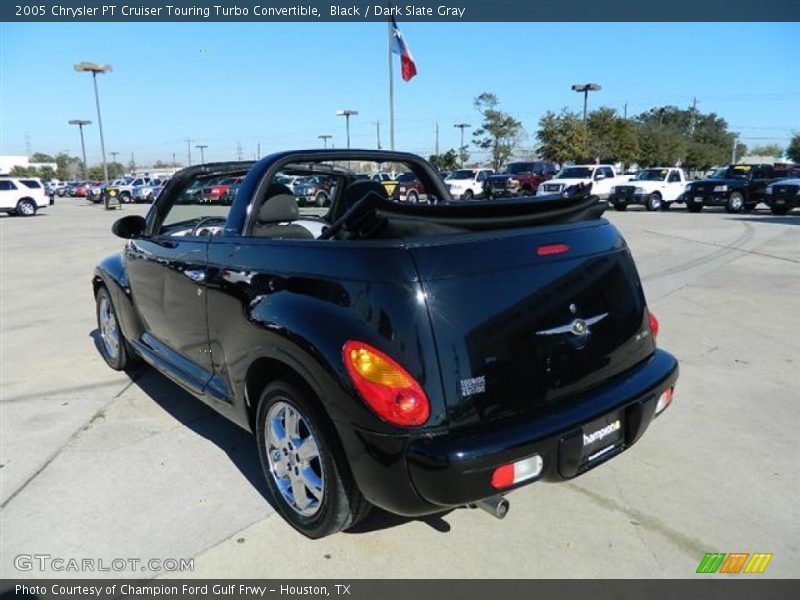 Black / Dark Slate Gray 2005 Chrysler PT Cruiser Touring Turbo Convertible