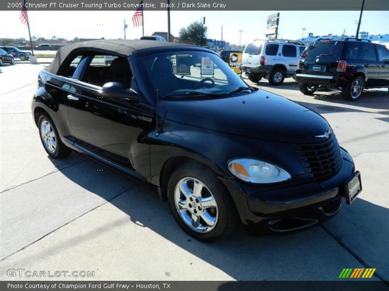 Black / Dark Slate Gray 2005 Chrysler PT Cruiser Touring Turbo Convertible