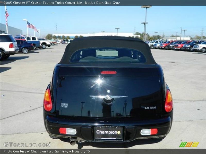 Black / Dark Slate Gray 2005 Chrysler PT Cruiser Touring Turbo Convertible