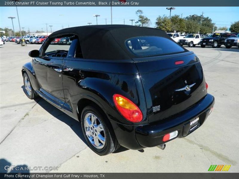 Black / Dark Slate Gray 2005 Chrysler PT Cruiser Touring Turbo Convertible