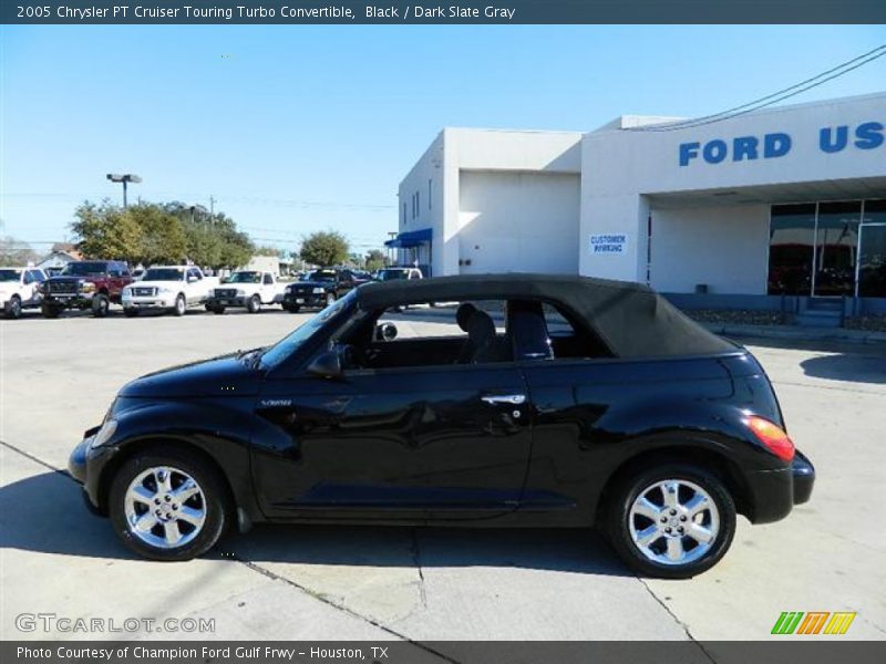 Black / Dark Slate Gray 2005 Chrysler PT Cruiser Touring Turbo Convertible
