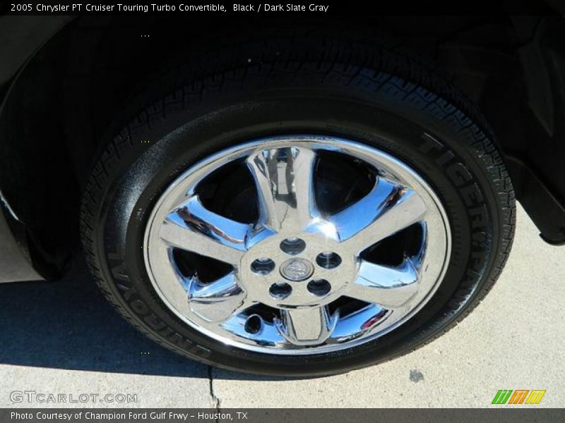 Black / Dark Slate Gray 2005 Chrysler PT Cruiser Touring Turbo Convertible