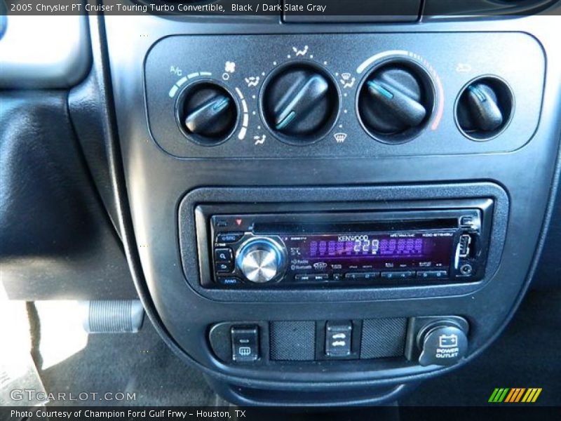 Black / Dark Slate Gray 2005 Chrysler PT Cruiser Touring Turbo Convertible