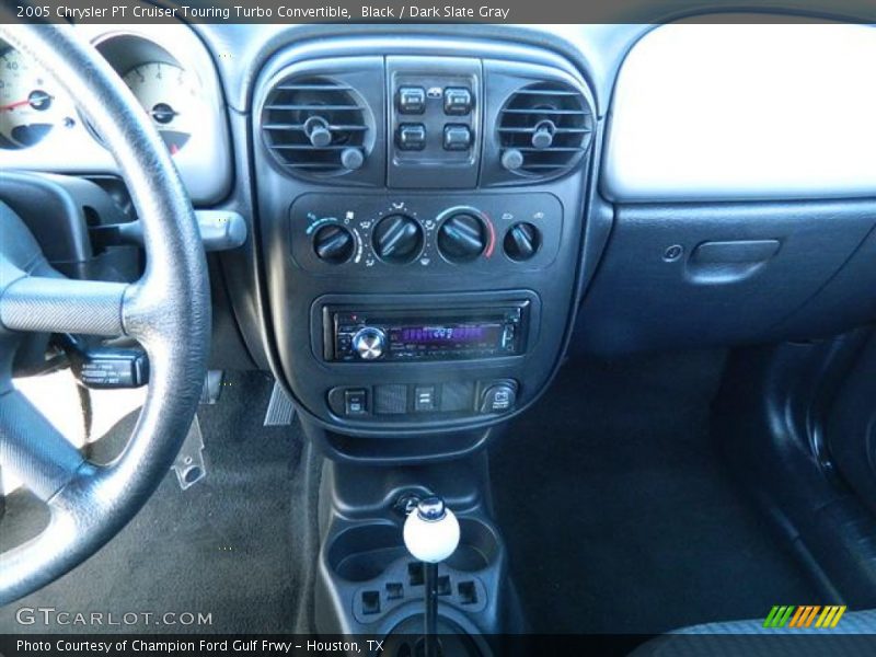 Black / Dark Slate Gray 2005 Chrysler PT Cruiser Touring Turbo Convertible