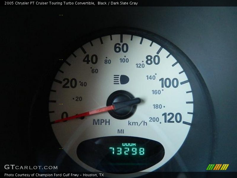 Black / Dark Slate Gray 2005 Chrysler PT Cruiser Touring Turbo Convertible