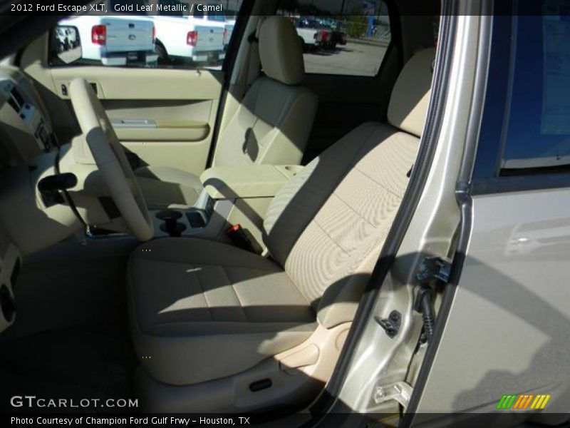 Gold Leaf Metallic / Camel 2012 Ford Escape XLT