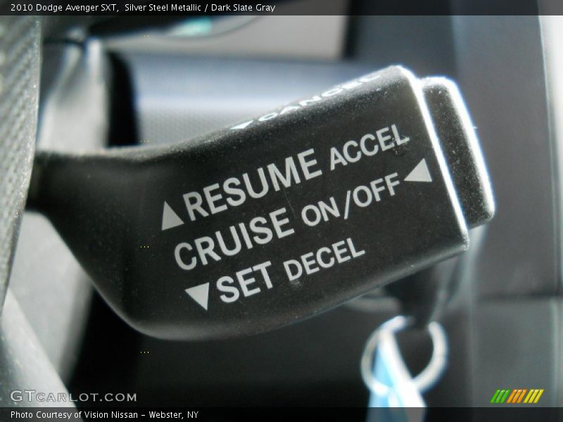 Silver Steel Metallic / Dark Slate Gray 2010 Dodge Avenger SXT