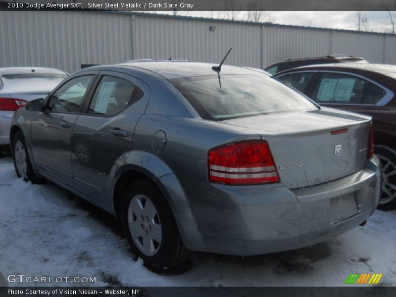 Silver Steel Metallic / Dark Slate Gray 2010 Dodge Avenger SXT