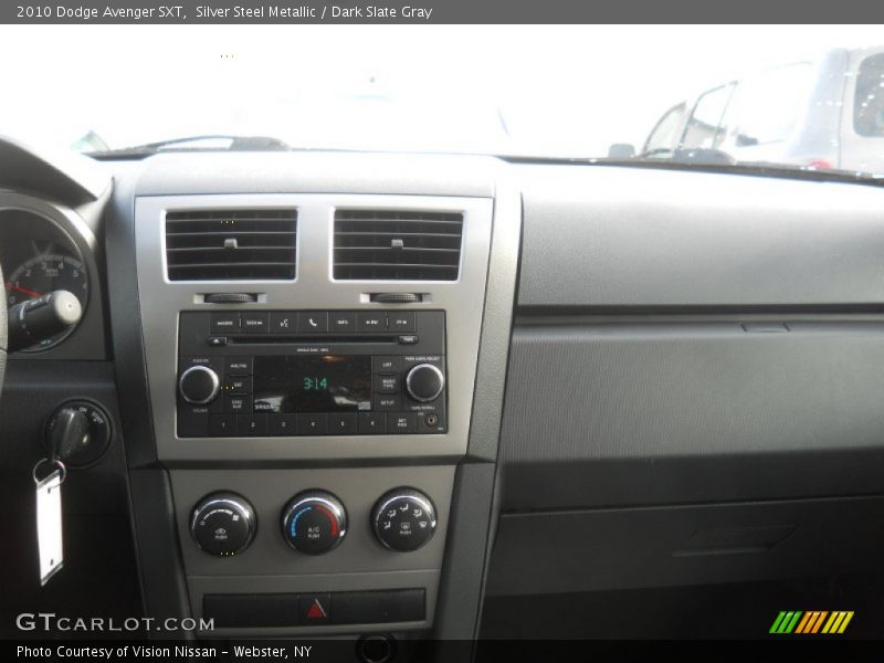 Silver Steel Metallic / Dark Slate Gray 2010 Dodge Avenger SXT