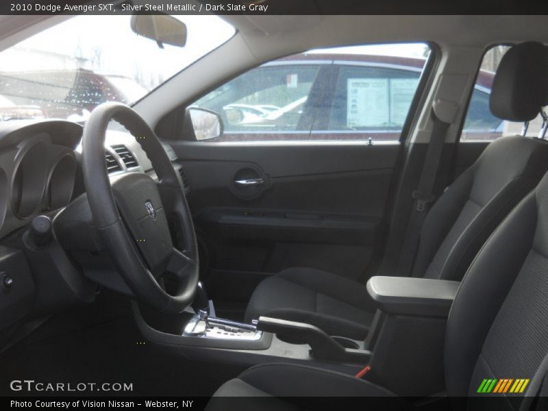 Silver Steel Metallic / Dark Slate Gray 2010 Dodge Avenger SXT