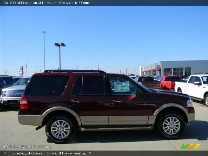 Autumn Red Metallic / Camel 2012 Ford Expedition XLT