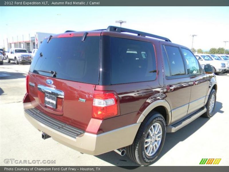 Autumn Red Metallic / Camel 2012 Ford Expedition XLT