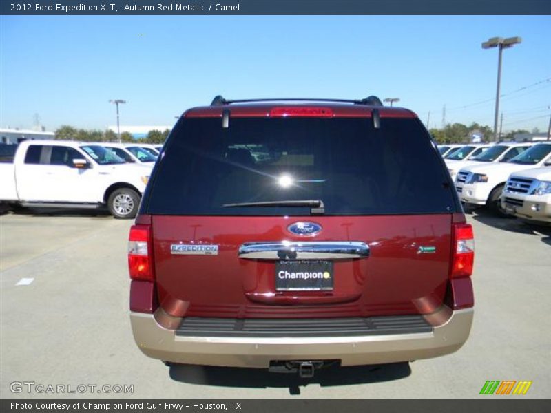 Autumn Red Metallic / Camel 2012 Ford Expedition XLT