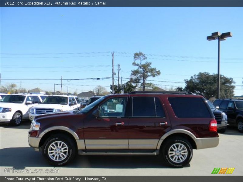 Autumn Red Metallic / Camel 2012 Ford Expedition XLT