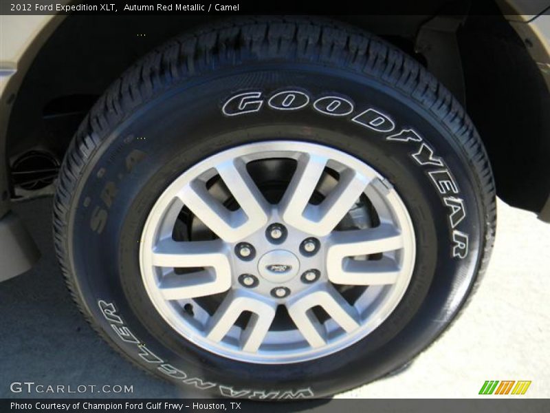 Autumn Red Metallic / Camel 2012 Ford Expedition XLT