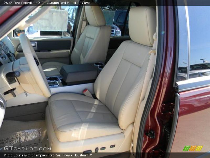 Autumn Red Metallic / Camel 2012 Ford Expedition XLT