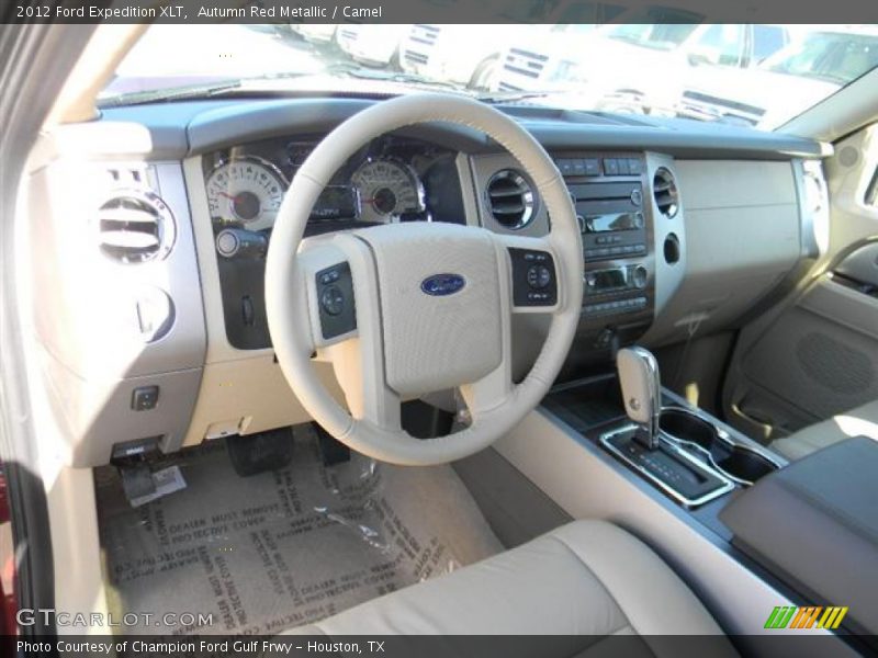 Autumn Red Metallic / Camel 2012 Ford Expedition XLT