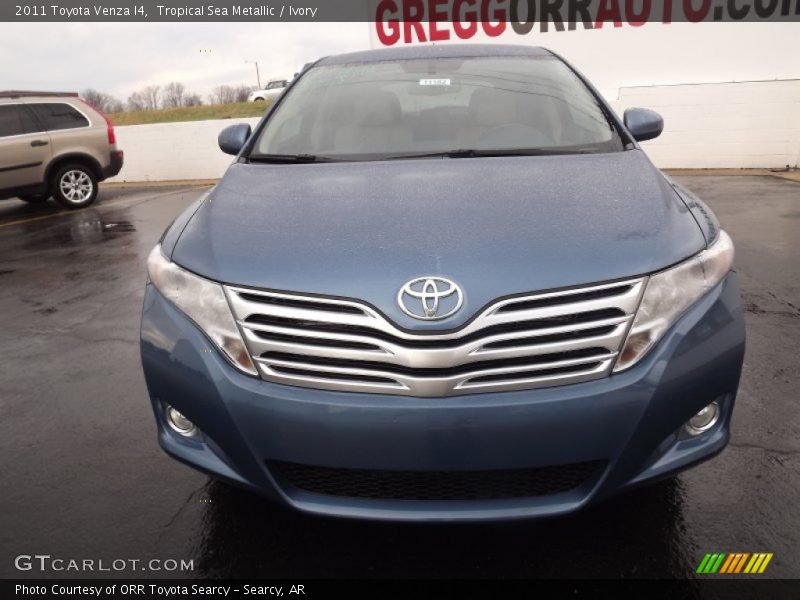 Tropical Sea Metallic / Ivory 2011 Toyota Venza I4