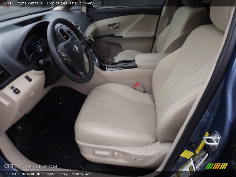 Tropical Sea Metallic / Ivory 2011 Toyota Venza I4