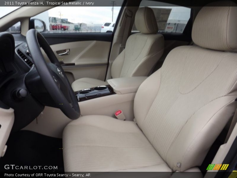 Tropical Sea Metallic / Ivory 2011 Toyota Venza I4