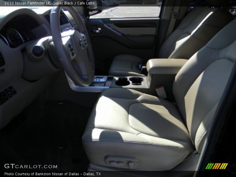 Super Black / Cafe Latte 2010 Nissan Pathfinder LE