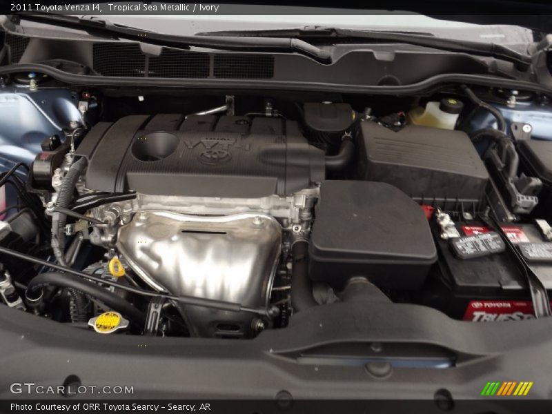 Tropical Sea Metallic / Ivory 2011 Toyota Venza I4
