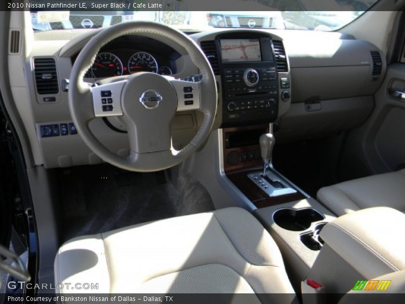 Super Black / Cafe Latte 2010 Nissan Pathfinder LE