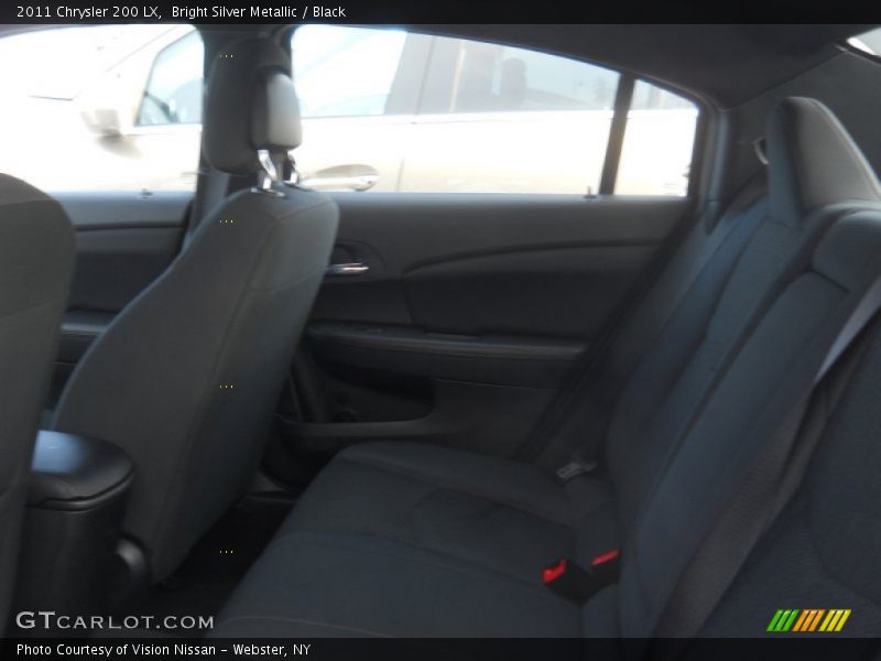 Bright Silver Metallic / Black 2011 Chrysler 200 LX