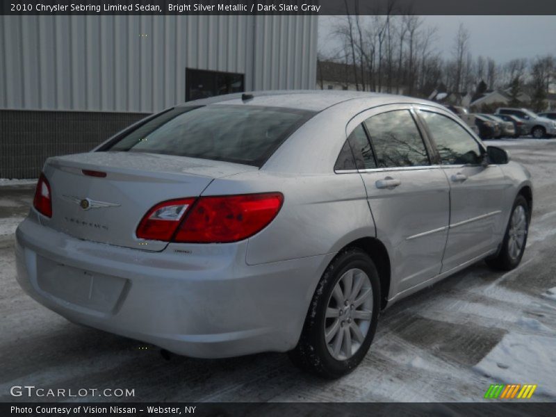 Bright Silver Metallic / Dark Slate Gray 2010 Chrysler Sebring Limited Sedan