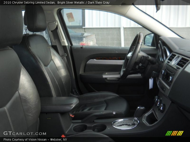 Bright Silver Metallic / Dark Slate Gray 2010 Chrysler Sebring Limited Sedan