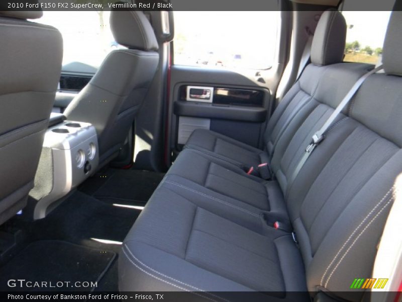 Vermillion Red / Black 2010 Ford F150 FX2 SuperCrew