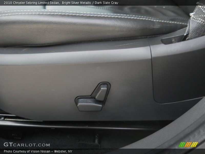 Bright Silver Metallic / Dark Slate Gray 2010 Chrysler Sebring Limited Sedan