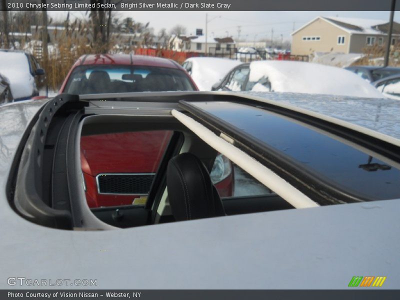 Bright Silver Metallic / Dark Slate Gray 2010 Chrysler Sebring Limited Sedan