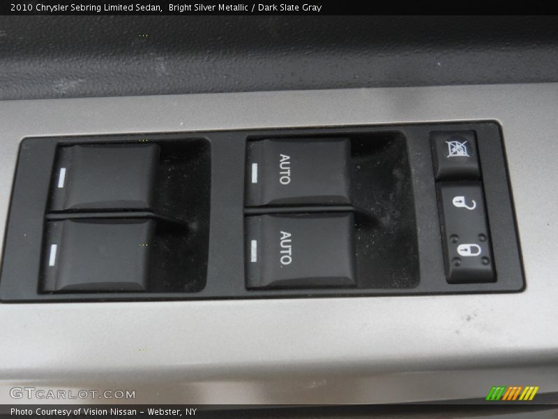 Bright Silver Metallic / Dark Slate Gray 2010 Chrysler Sebring Limited Sedan