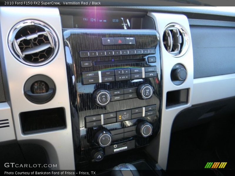 Vermillion Red / Black 2010 Ford F150 FX2 SuperCrew