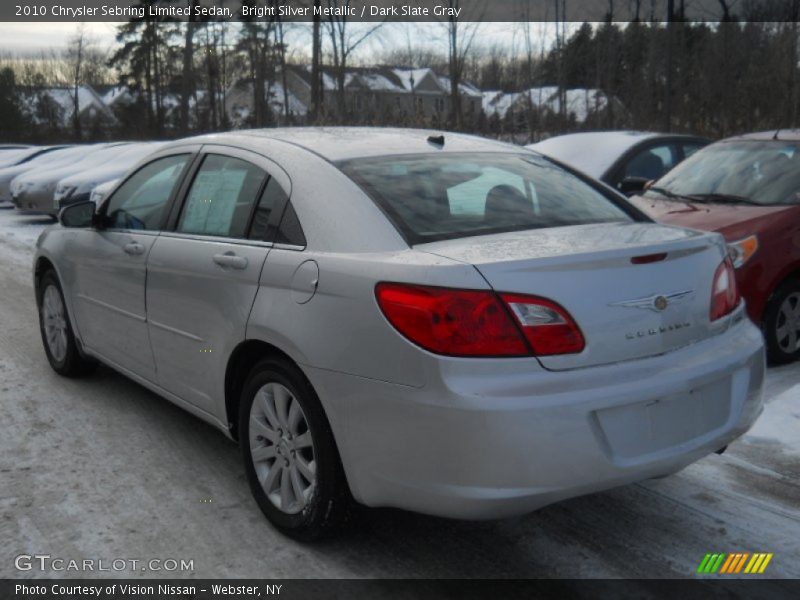 Bright Silver Metallic / Dark Slate Gray 2010 Chrysler Sebring Limited Sedan